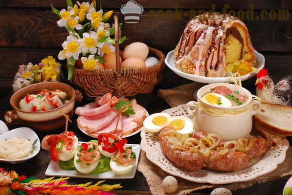 Кулинарске традиције и обичаја Ускрс - Еастер сто у Словенска православној традицији