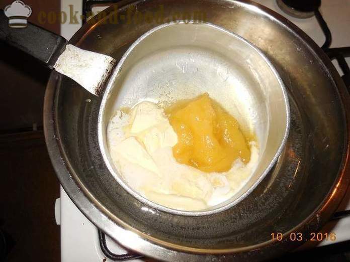 Медењаци са лимуном шлаг - како да се пече колаче мед у мултиварка рецепт са фотографијама.