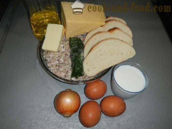 Делициоус куглице пуњене са јајима и сиром - како да кувају ћуфте са надевом, корак по корак рецепт са фотографијама.