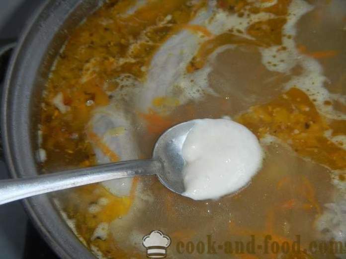 Супа са кнедлама и пилетином - Како направити кнедле за супу, корак по корак рецептури фотографије