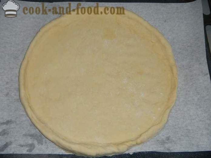 Хомемаде пица у рерни - корак по корак рецепту са фотографијом укусна пизза квасцем тесто