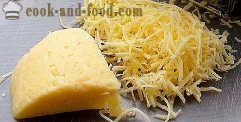 Печурке пуњене сиром и печен у рерни. Простие и вкусние рецепти с фотографијама.