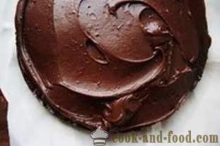 Чоколадни колач - једноставно и укусно, постепен фоторетсепт.