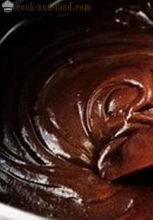 Чоколадни колач - једноставно и укусно, постепен фоторетсепт.