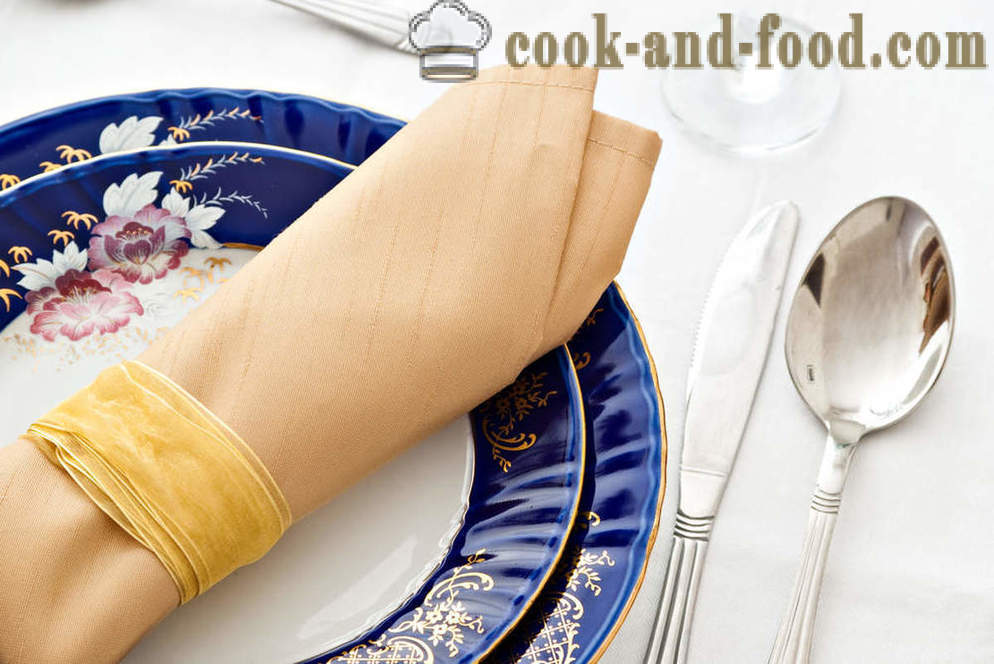Како поставити сто и украсити јело: 7 Савети Лара Катсов - видео рецепт код куће