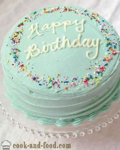 Како направити слатку натпис на рођенданској торти