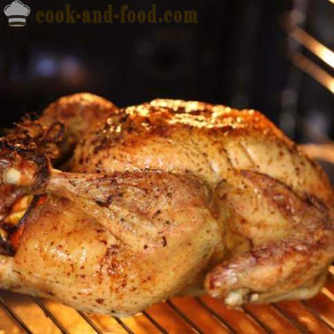 Како укусна печена пилетина у рерни - видео рецепт код куће