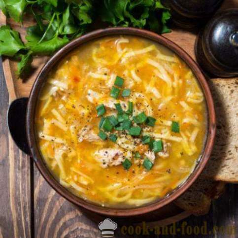 Рецепт пилећа супа са домаћим резанцима