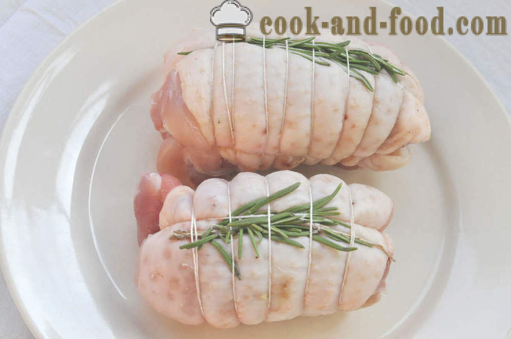 Како да кува пилетину ролл - видео рецепт код куће