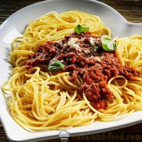 Три сос рецепт за шпагете