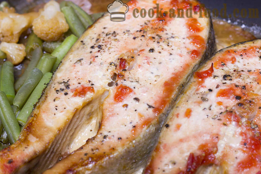 Рецепти за лососа шницли у рерни - видео рецепт код куће