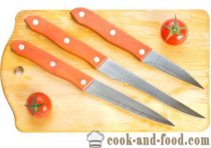 Како изабрати кухињски ножеви - видео рецепт код куће